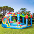 Kids 6-in-1 Inflatable Bouncy Castle & Water Slide